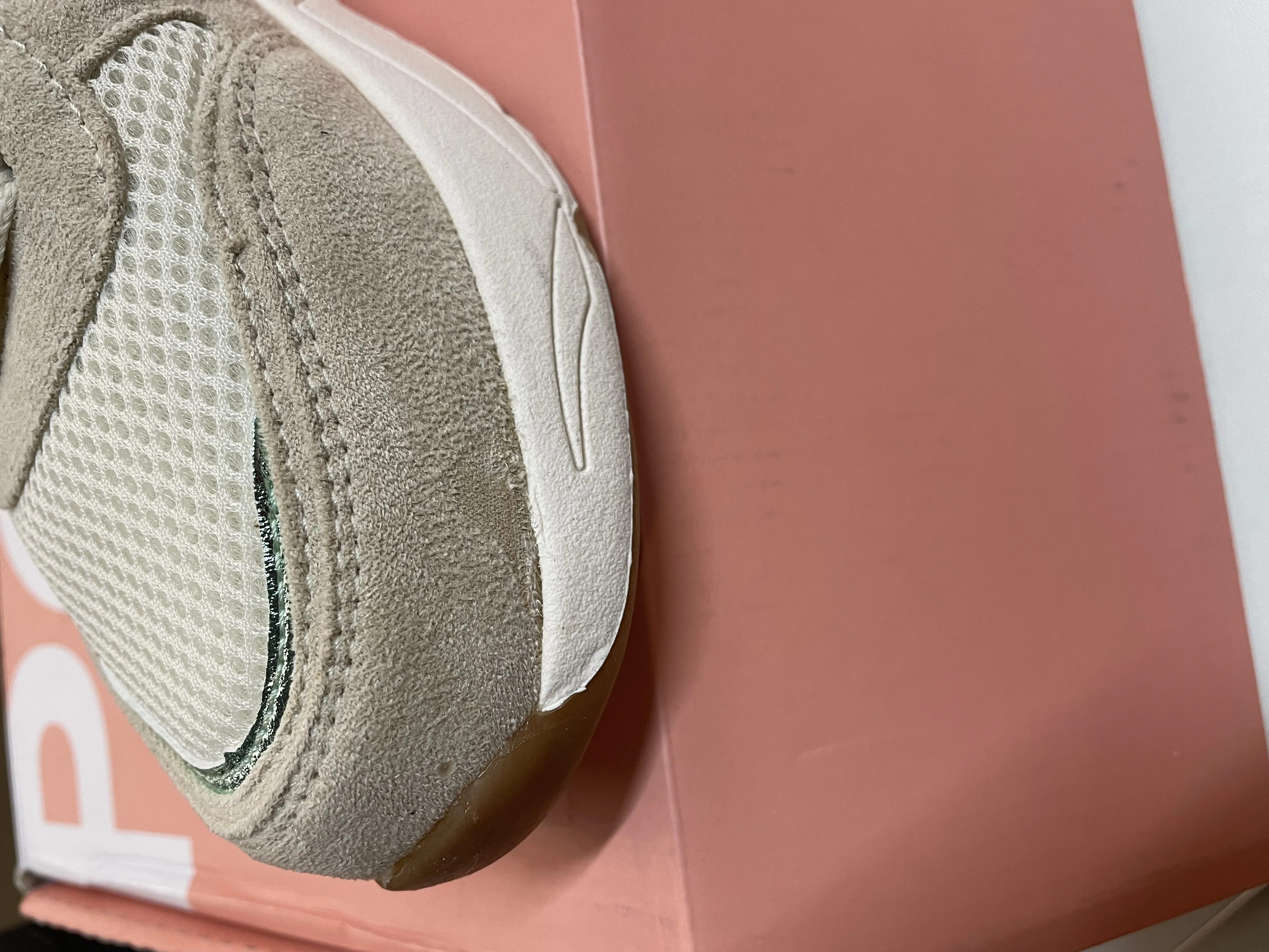 POSH by Poelman CHARLIE -maat 39- Dames Sneakers - Beige met combinatie
