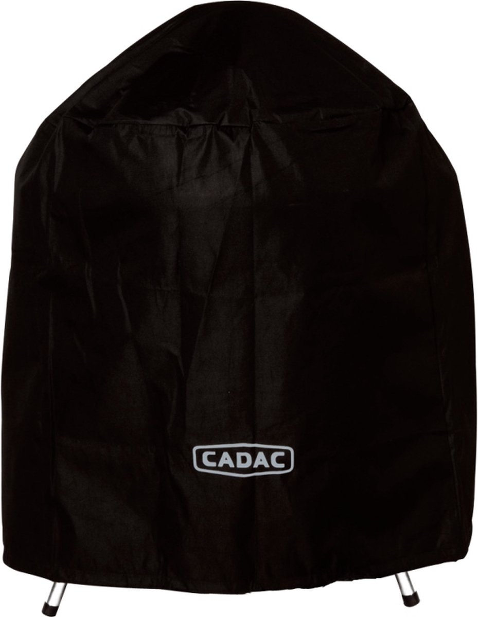 gemonteerde hoes, grijze/zwart cover?, protectiehoes, kledinghoes, CADAC merklogo