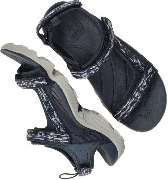 sandalen, sport, open-toe, verstelbaar, riem