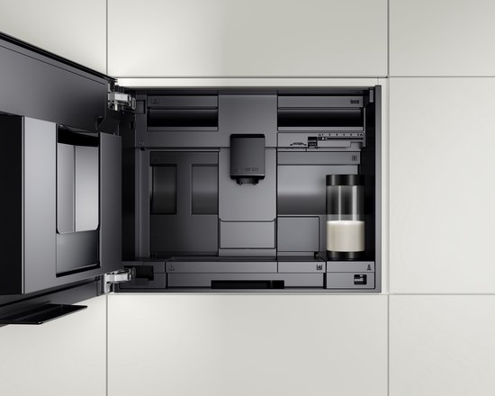 Bosch CTL7181B0 - Serie 8 - Volautomaat inbouw koffiemachine - Zwart - Home Connect - Auto Milk Clean