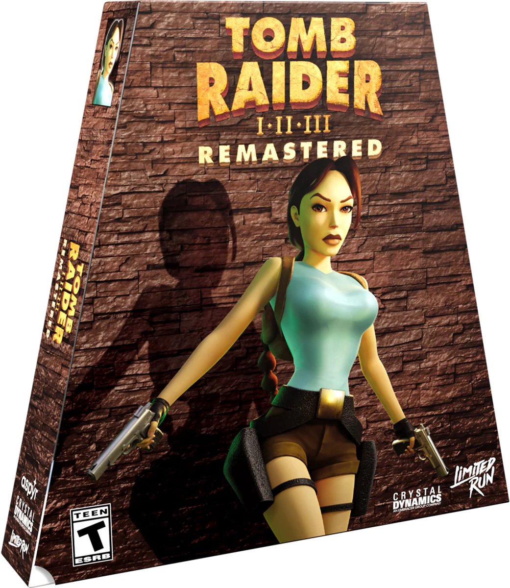 Tomb Raider I-III Remastered Convention Exclusive - PS5 (Limited Run)