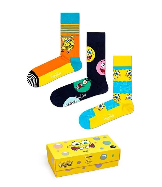 Sponge Bob Giftbox Multipack Unisex Maat 41-46