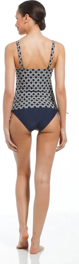 Pastunette Beach Maat 44  - Blue Pattern - Tankiniset - Blauw/Wit