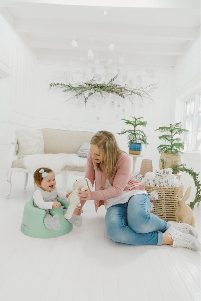 Bumbo Floor Seat - Kinderstoel - Babystoeltje - Zacht Foam - Groen
