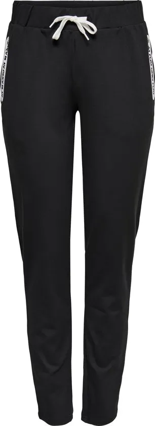 Only Play Pora Slim Sweat Pants Dames Sportbroek - Zwart - Maat XS