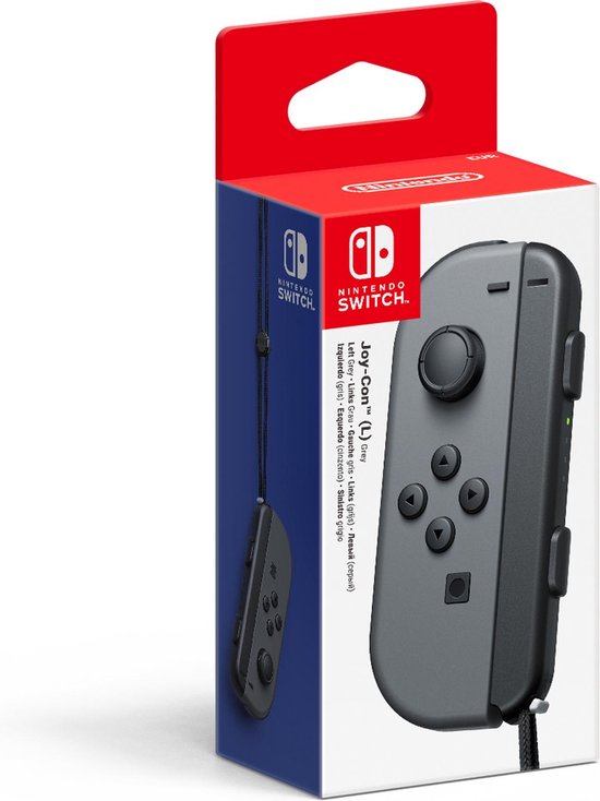 Refurbished Nintendo Switch Joy-Con Controller Links - Grijs - Switch