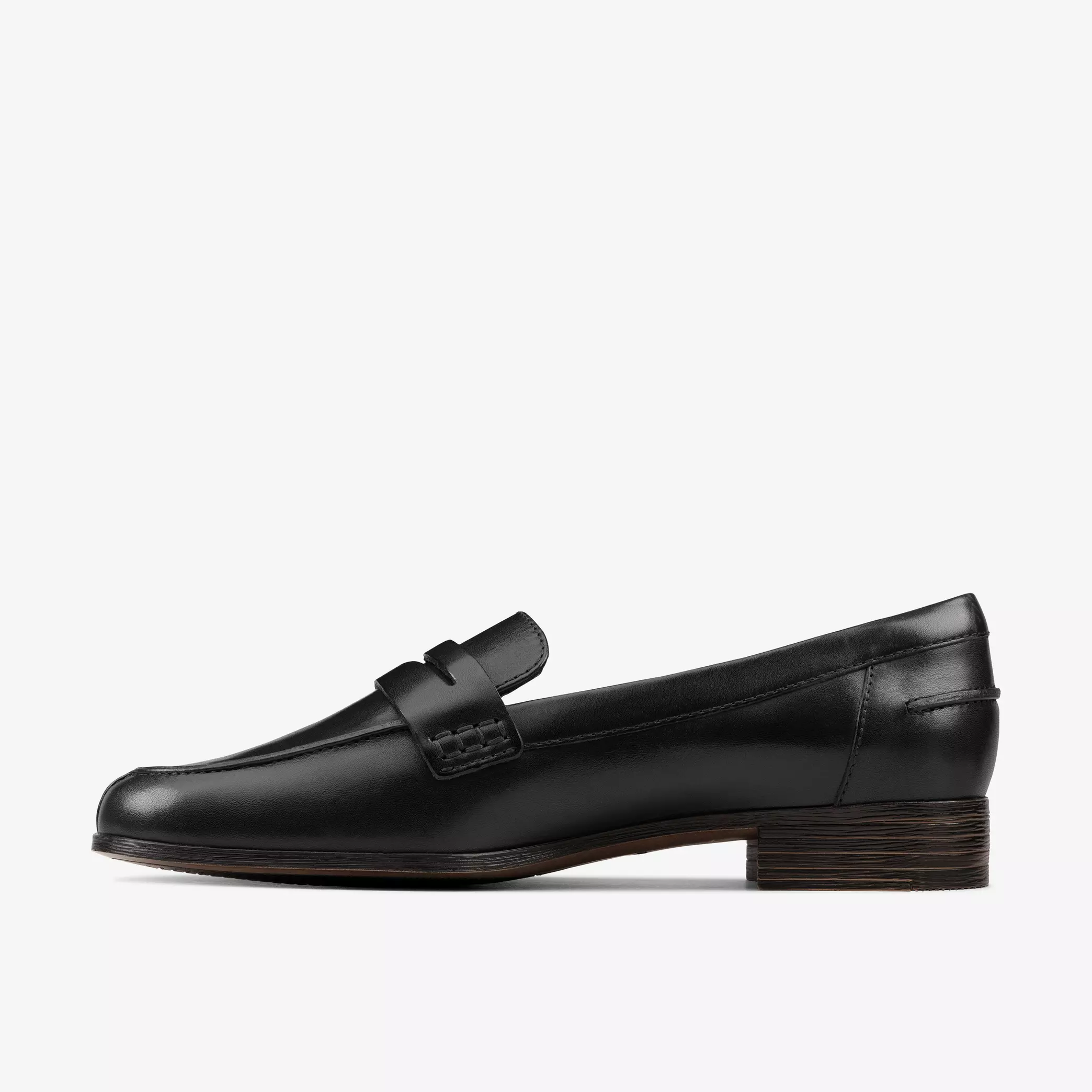 loafer, zwart, penny loafer, leer, slip-on