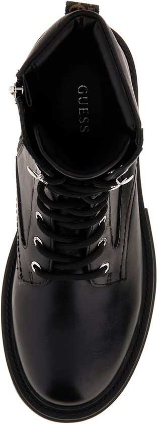 Guess  – Maat 39 - Obetter Dames Laarzen Leder - Zwart/Bruin