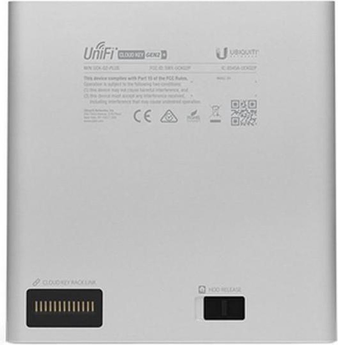 Ubiquiti UniFi Cloud Key Gen2 Plus - Wi-Fi beheer - 1TB - HDD