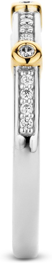 TI SENTO - Milano Ring 12149ZY - Zilver Ringmaat: 16.00 mm / maat 50 Bewerking:Gerhodineerd