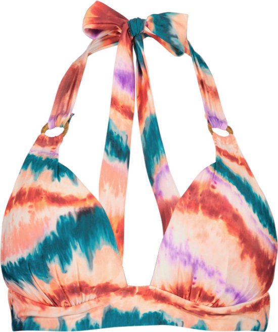 bikini, swimsuit, tie-dye, two-piece, multicolor