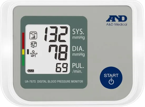A&D UA-767S Bloeddrukmeter - Bovenarm - 22-32cm