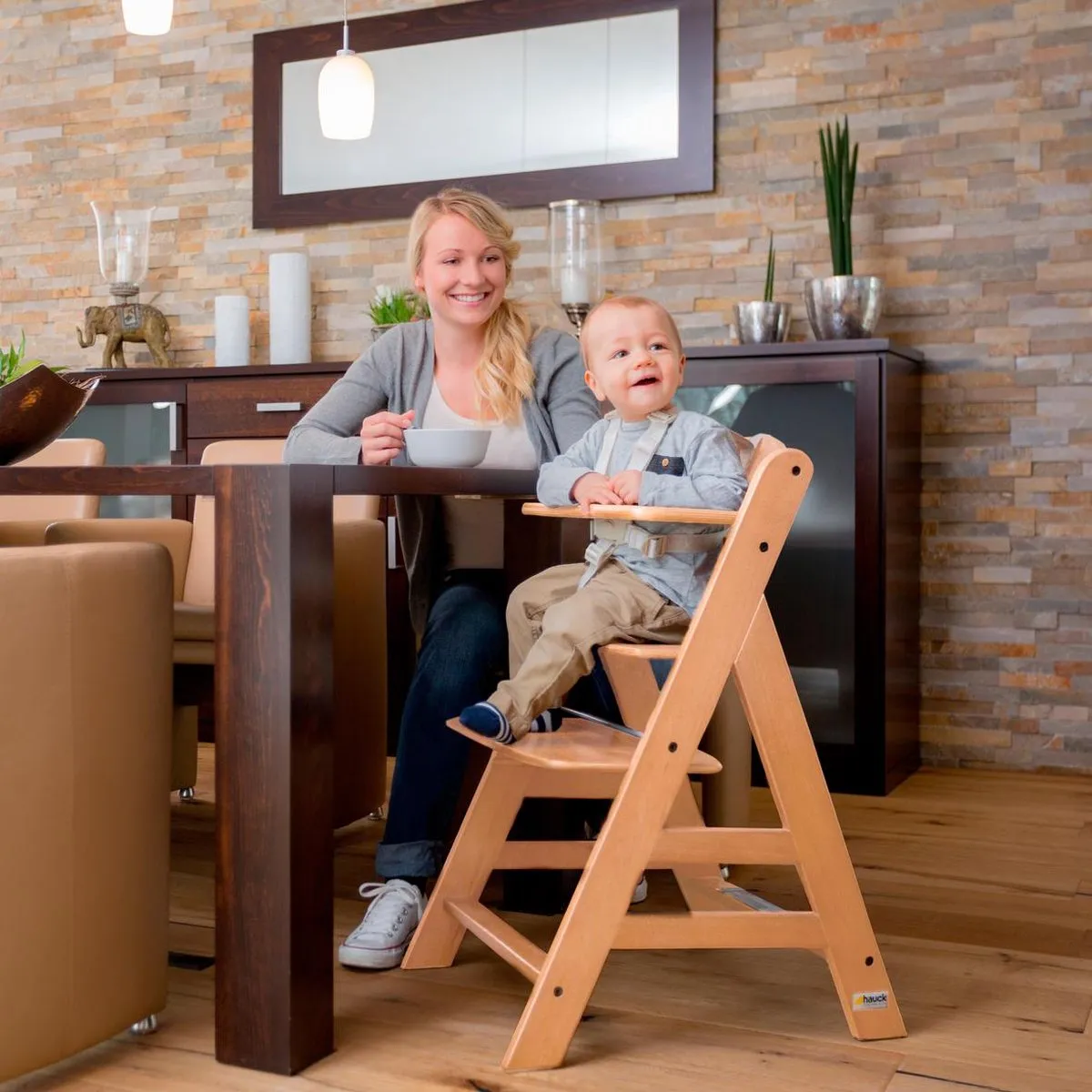Hauck Alpha+ - Kinderstoel - Blank FSC® gecertificeerd beukenhout - Natural