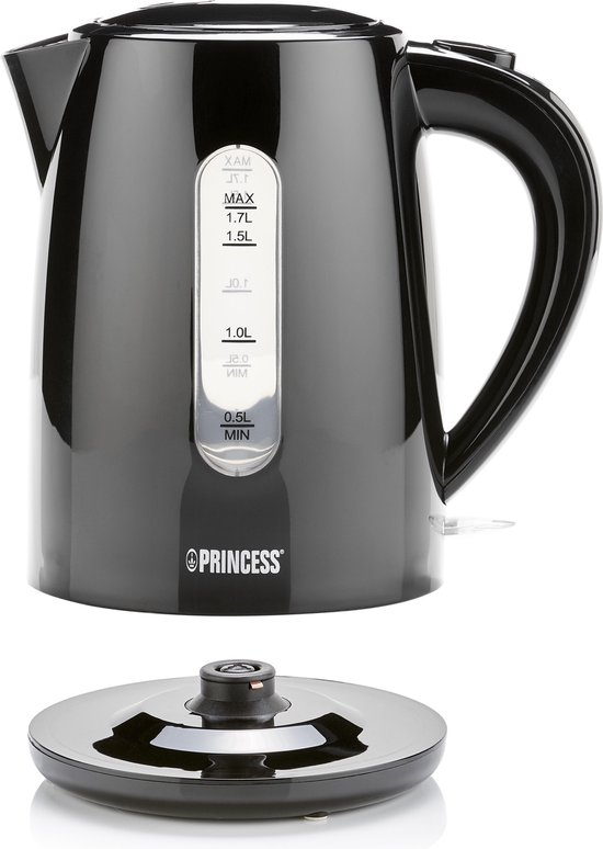 Princess Waterkoker 1.7L 2200W zwart 236017