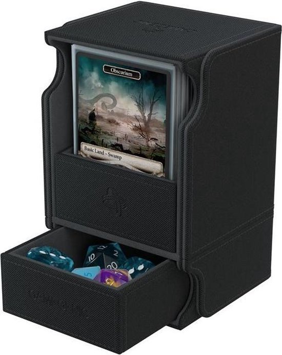 Gamegenic Deckbox Watchtower 100+ - Black DECKBOX