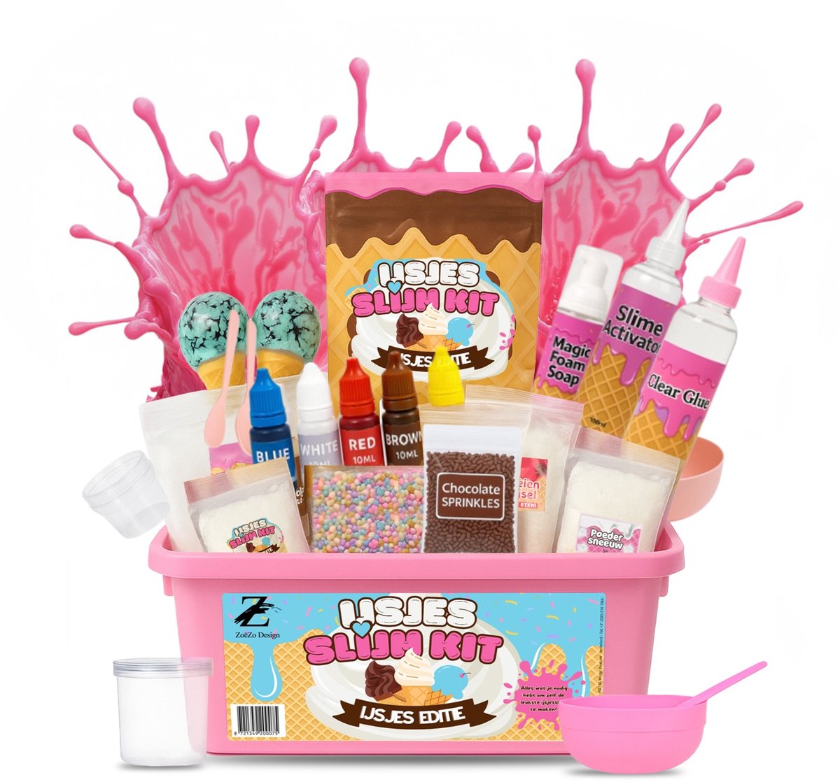 Crème, Dessert, Voedsel, IJs