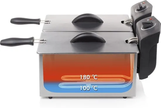 Tristar FR-6937 - Dubbele Frituurpan