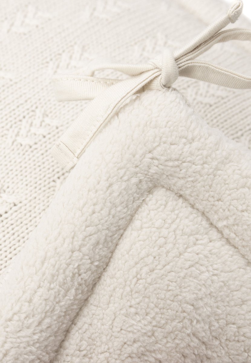 Jollein Bedomrander 180x30cm Grain Knit - Oatmeal