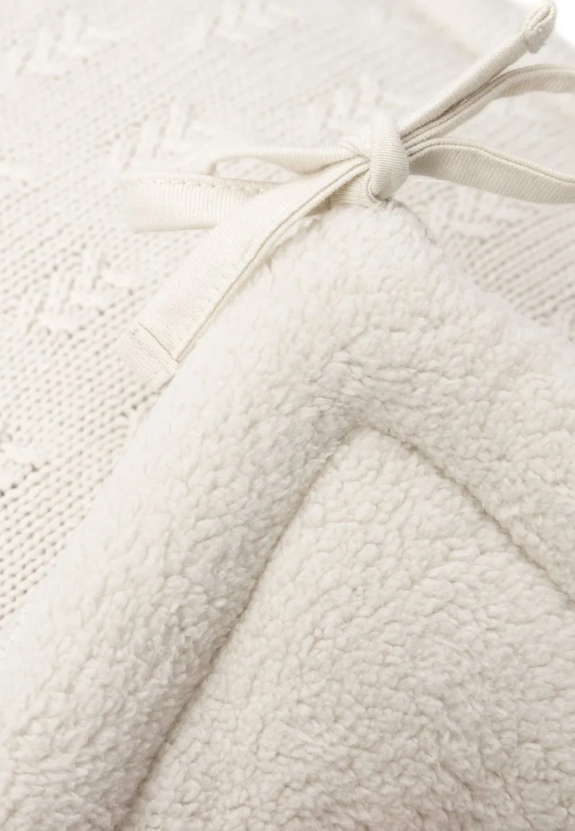 Jollein Bedomrander 180x30cm Grain Knit - Oatmeal