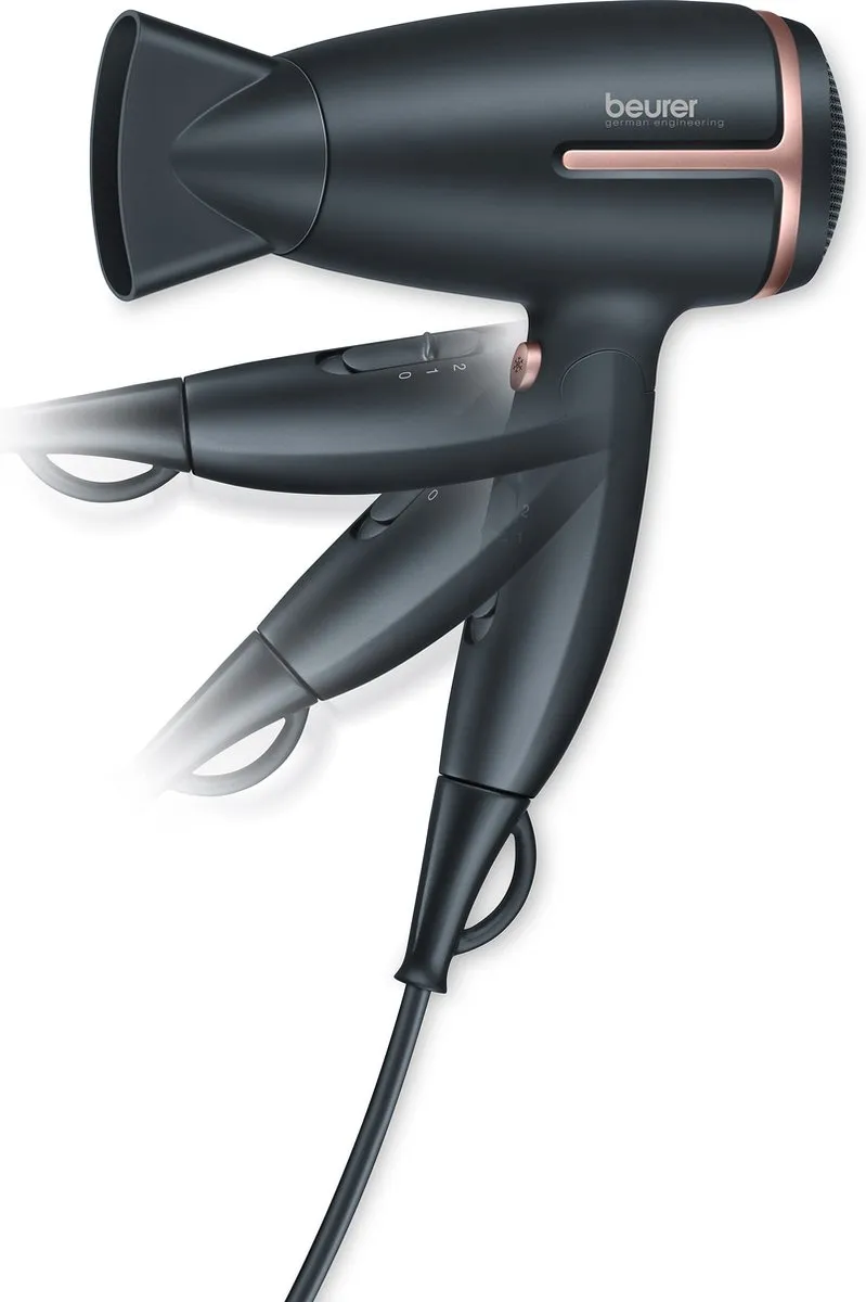 Beurer HC25 - Reisföhn - 110-120/220-240V - Wereldwijd gebruik