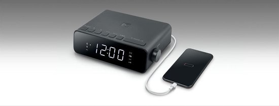 Muse M-175WI - Digitale wekkerradio met draadloze oplaadfunctie