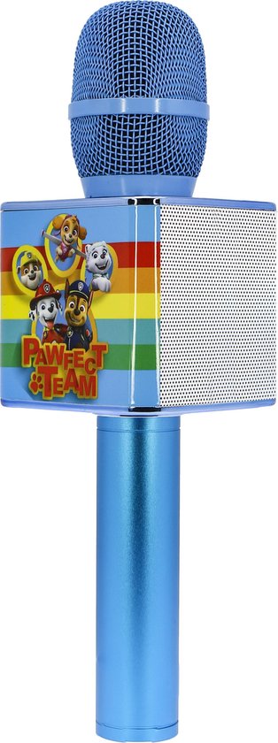 Paw Patrol Pawfect - draadloze karaoke microfoon - met speaker - stemopname