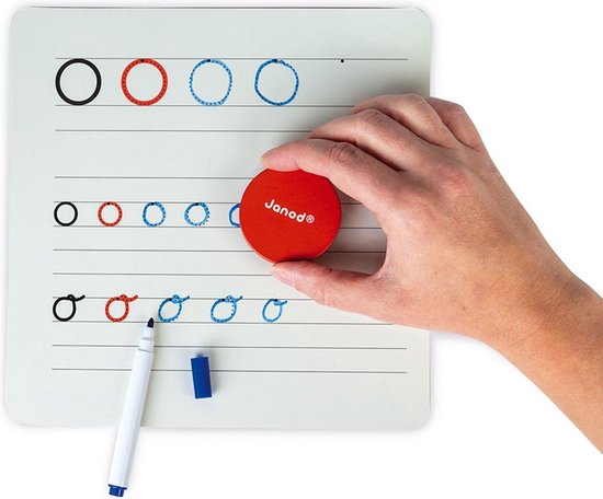 Janod Essentiel - Leren Schrijven - Educatief Spel Om Spelenderwijs Het Alfabet En Elke Letter Te On