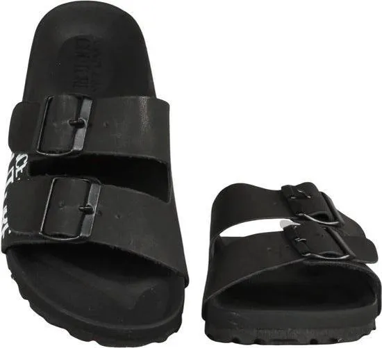 Versace Jeans Linea Fondo Sandy Dis. 57 Dames Slippers - Zwart - Maat 39
