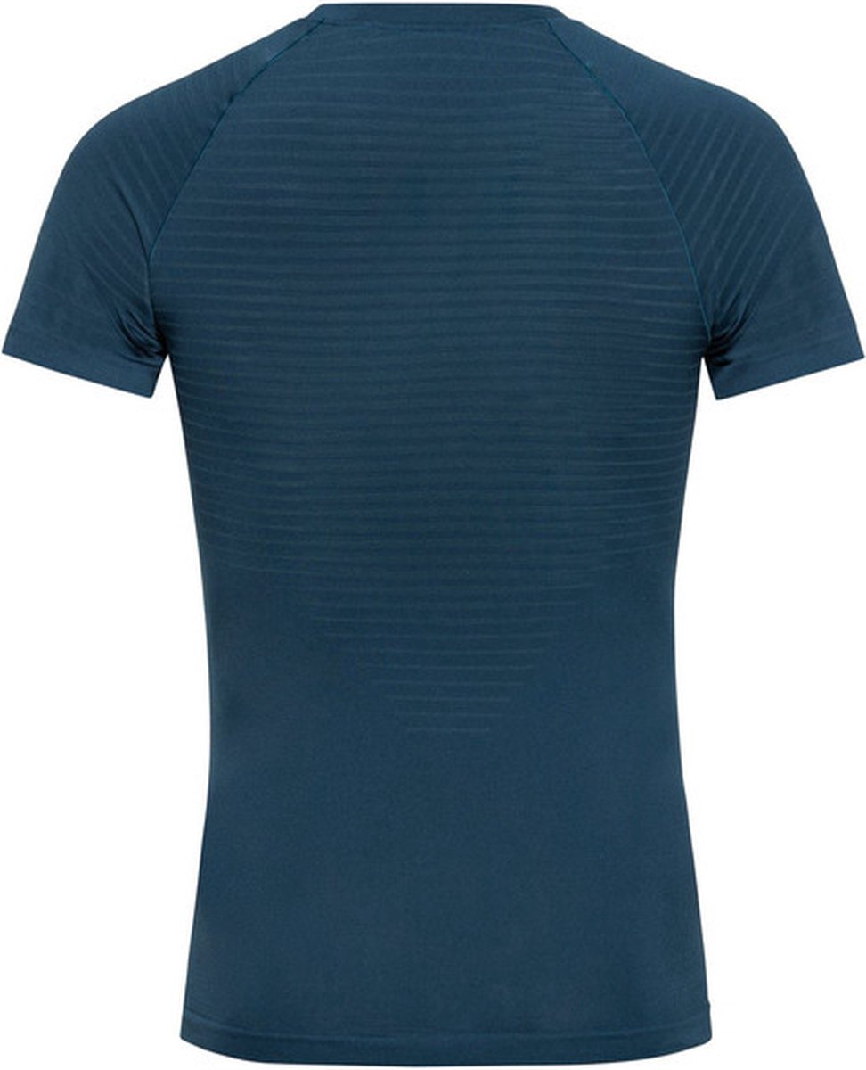 Odlo - Maat M - Sportshirt Performance X-Light Eco Heren - Kleur Blue Wing Teal