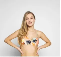 Roxy - M - SWIM THE SEA BANDEAU