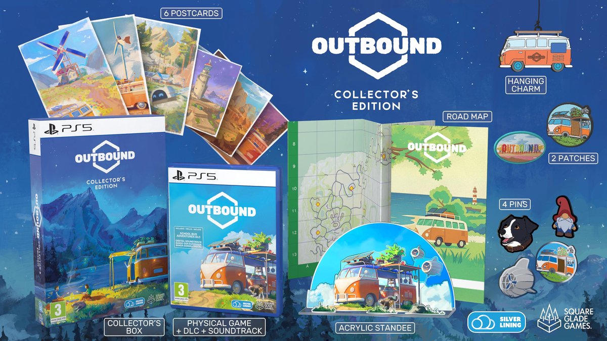 spel, videogame, collector, outbound, bus camper