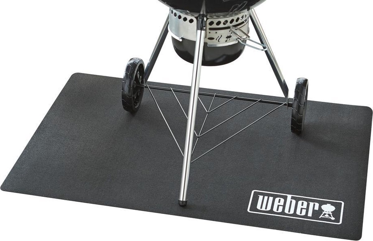 Weber Barbecuevloermat - 120x 180cm - zwart
