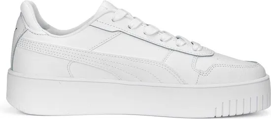 PUMA  - Maat 38,5 - Carina Street Dames Sneakers - Wit/Goud
