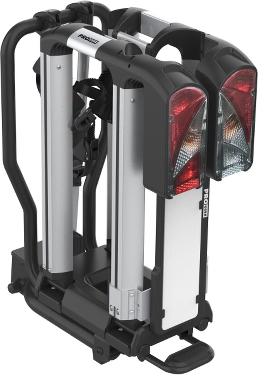 fietsdrager, kofferdrager, fietsenrek, achterlicht, opvouwbaar