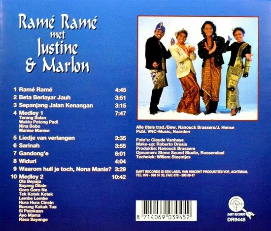 Rame Rame Met Justine &amp; Marlon - CD