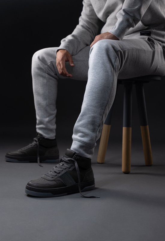 Björn borg T2300 BO Mid M - Maat 41 - zwart sneakers heren (2242635702-0999)