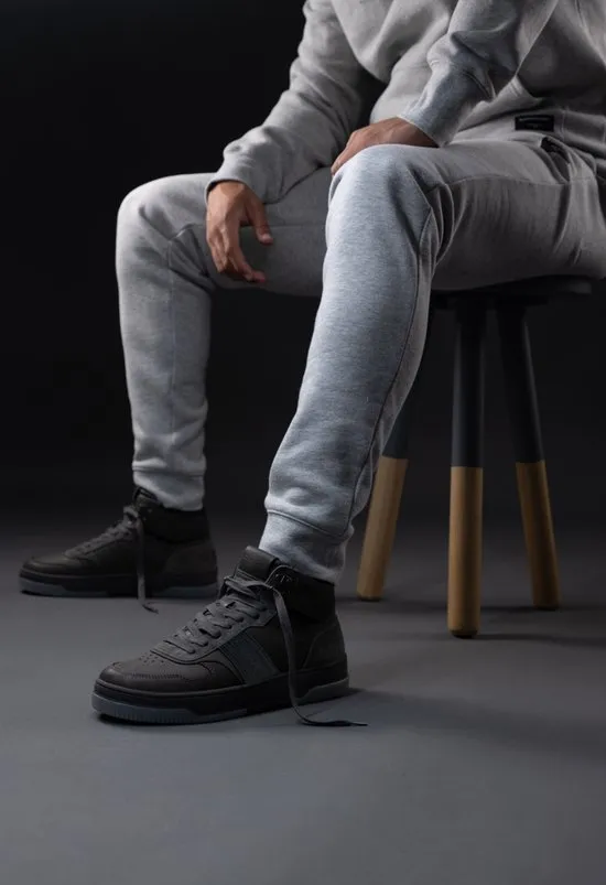 Björn borg T2300 BO Mid M - Maat 41 - zwart sneakers heren (2242635702-0999)