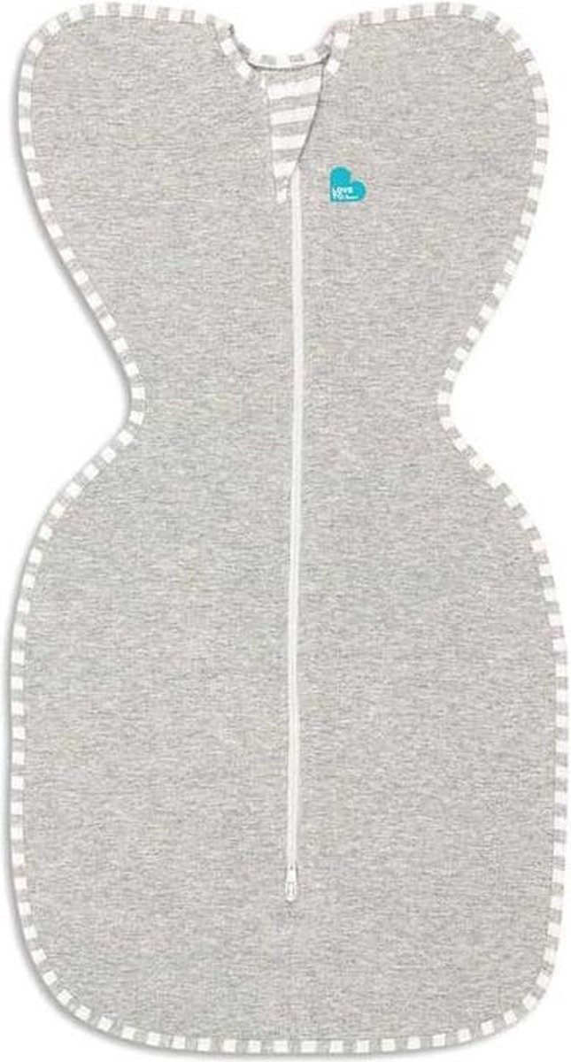 Swaddle Up - Love To Dream Inbakerslaapzak Stage 1 - Small - 3.5 - 6 kg - Grijs