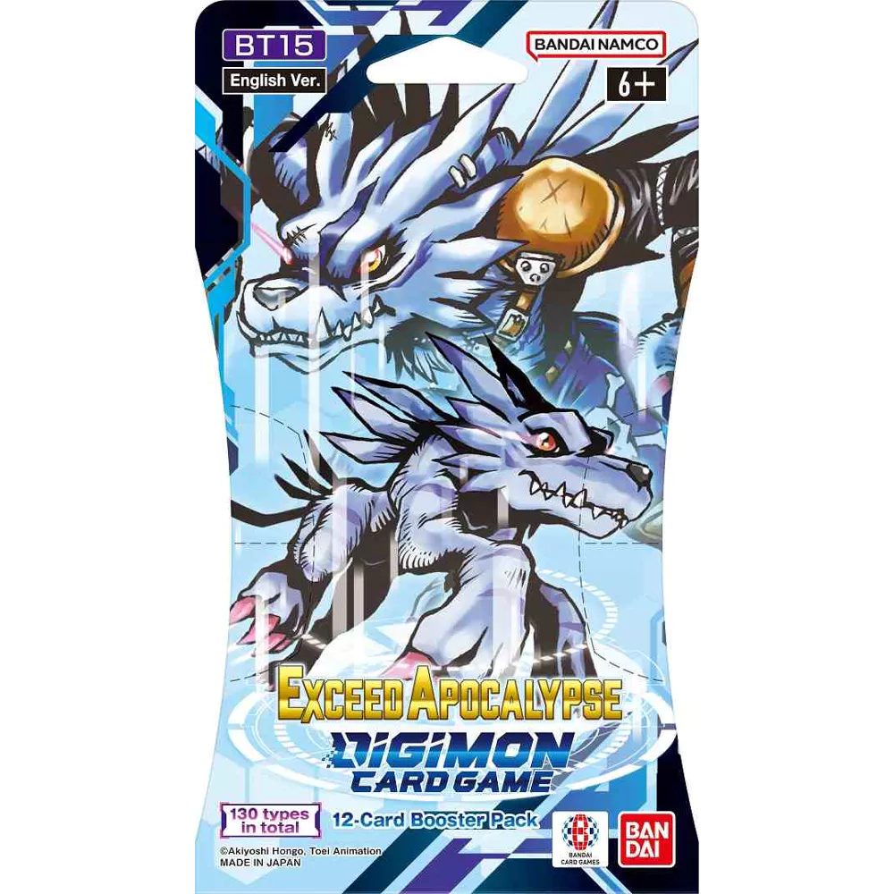 Digimon TCG - Exceed Apocalypse Sleeved Booster Pack