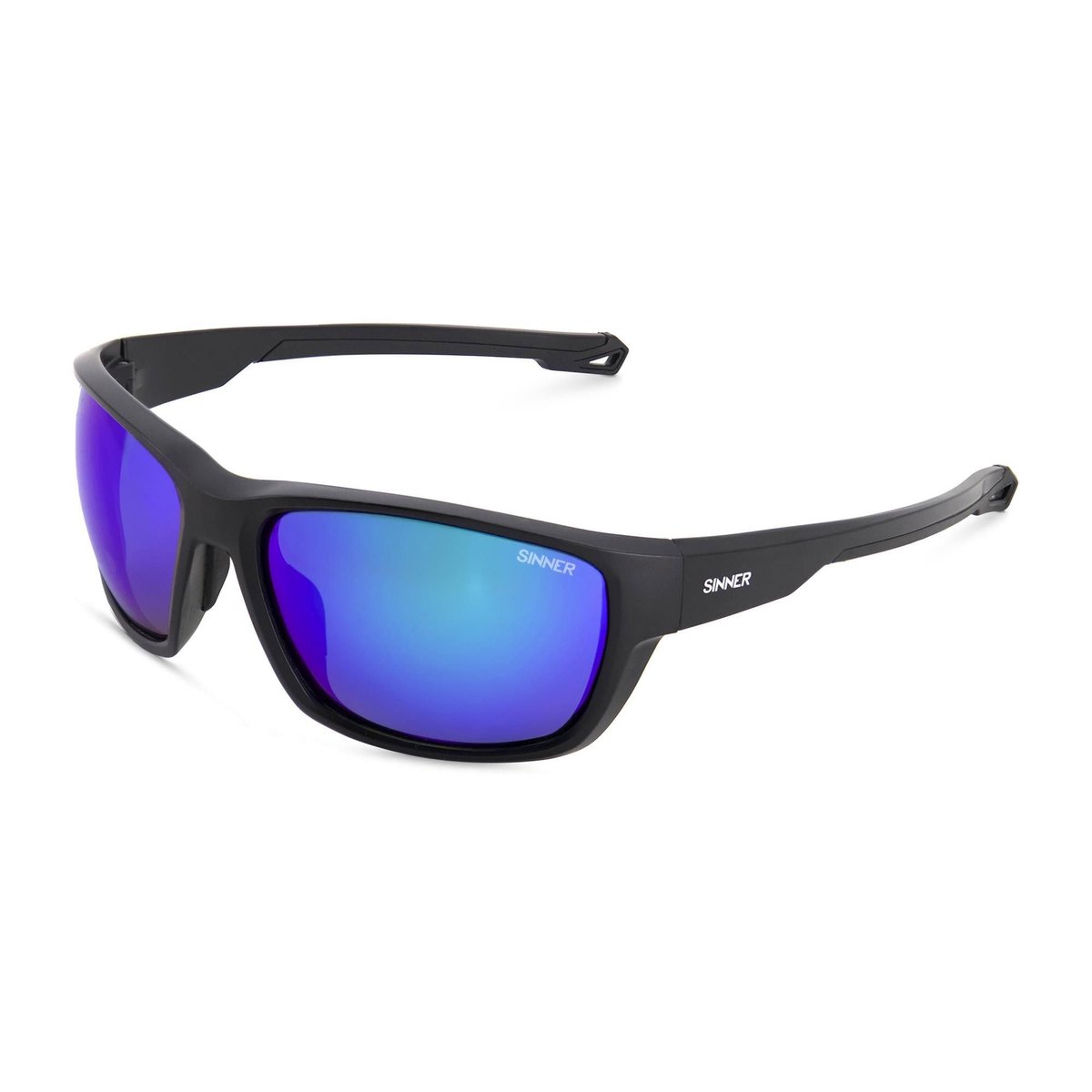 zonnebril, sport, polycarbonaat, blauw, gezichtsbescherming