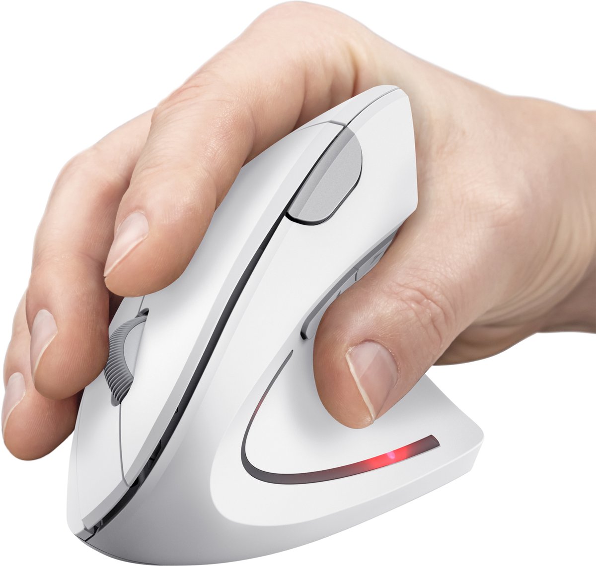 Trust Verto - Draadloze Muis - Ergonomisch - Rechtshandig - Wit