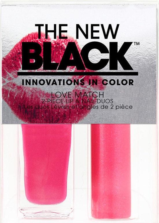 The New Black Love Match-Punch Drunk - Roze - Nagellak