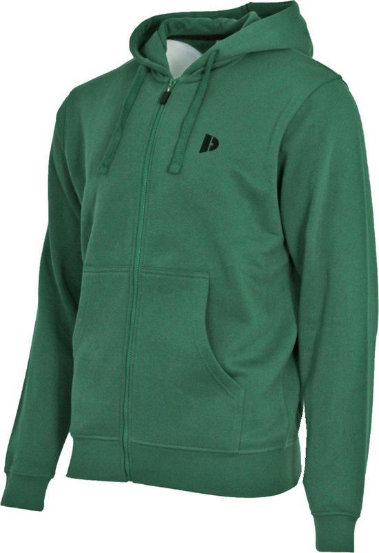 Donnay Maat XXL - Sweatvest met capuchon (Bruce) - Sportvest - Heren - Forest Green (236)