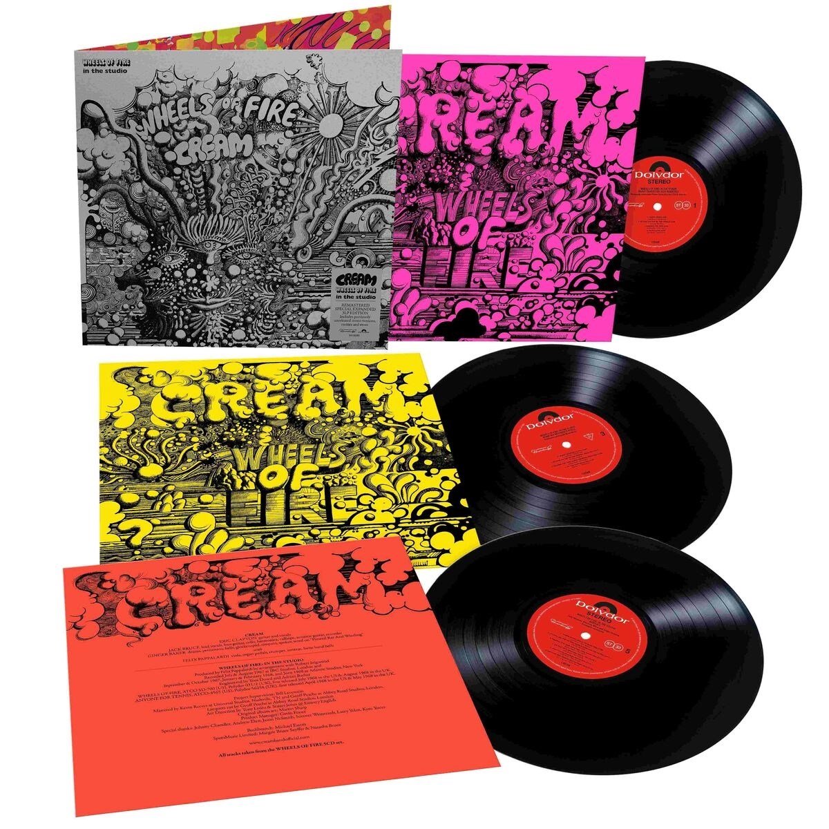 Cream - Wheels Of Fire (3 LP) (Deluxe Edition) (Expanded Edition)