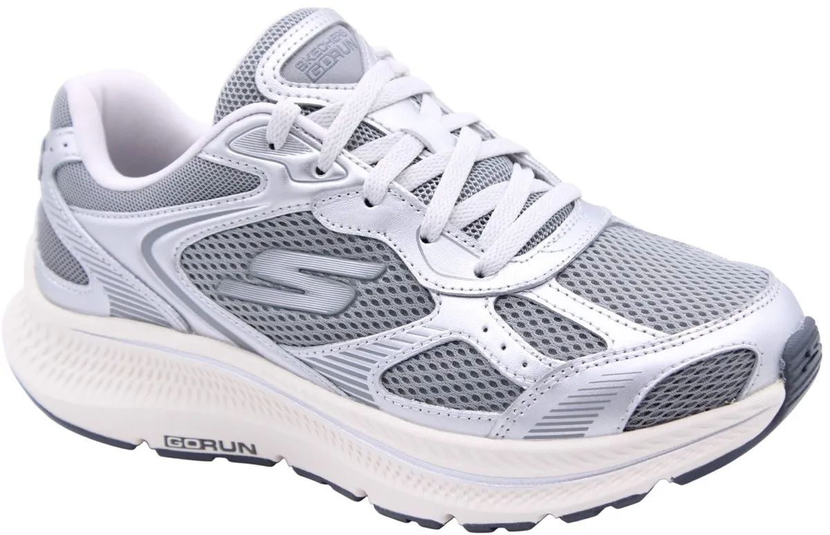 sneaker, tennis, mesh, grijs, sportschoen