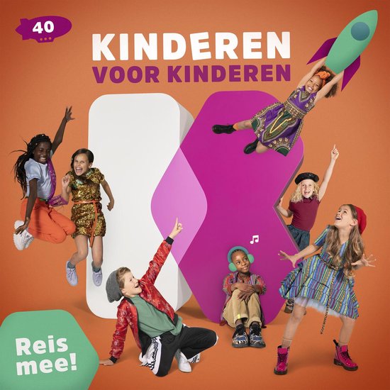 Kinderen voor Kinderen 40 - Reis Mee! + Vriendenboekje (CD)