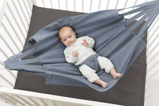 Hoppa - Babyhangmatje Voor Park - Dusty Sky