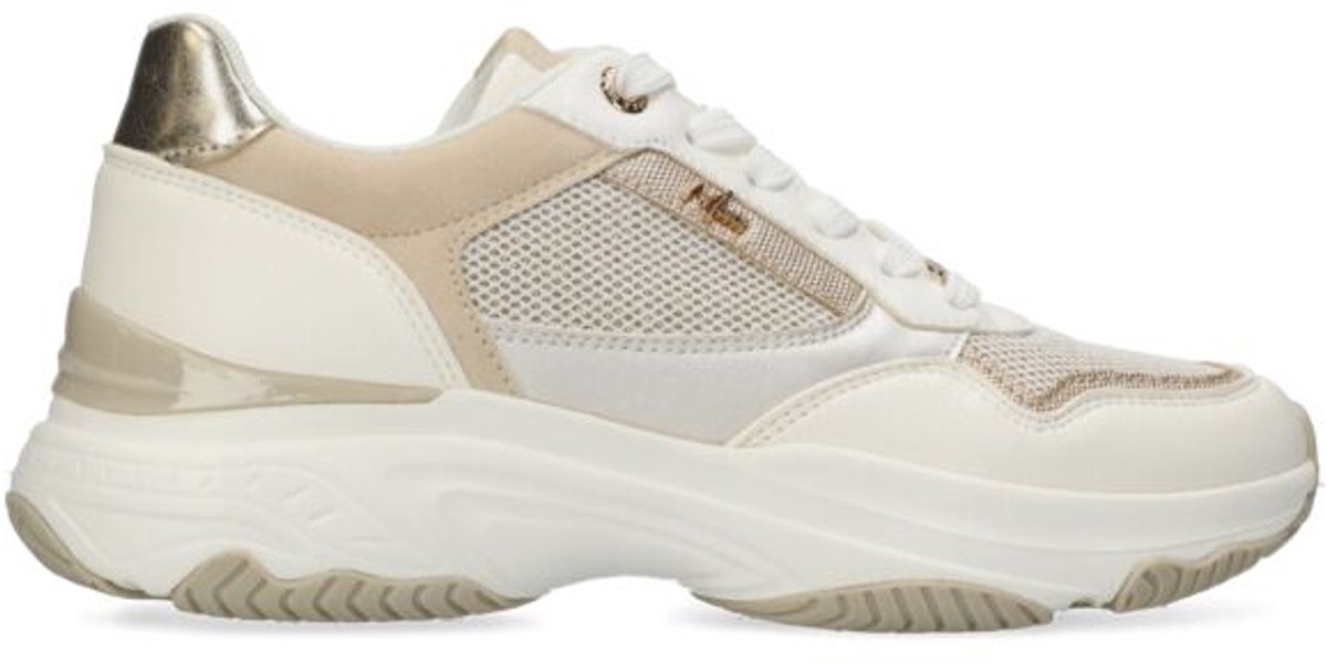 Mexx - maat 38 - Industries RADJA PAX Sneaker Dames Sneaker-Wit/Goud