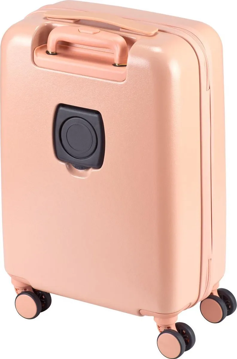 Princess Traveller Harlem - handbaggage koffer - recycled PET - Roze - (55cm)