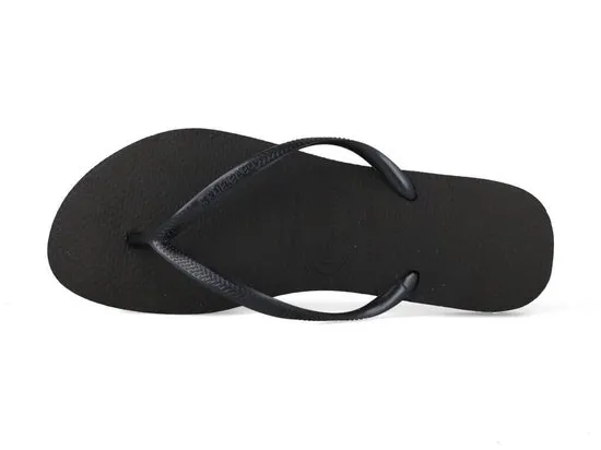 Havaianas Slim Dames Slippers - Maat 41/42 - black